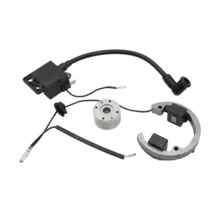 Motorcycle Internal Rotor Ignition Stator Flywheel Kit Replacement Part For SX 50 50cc 2 Stroke Enduro Motocross Dirt Bike Moped - A - View 2