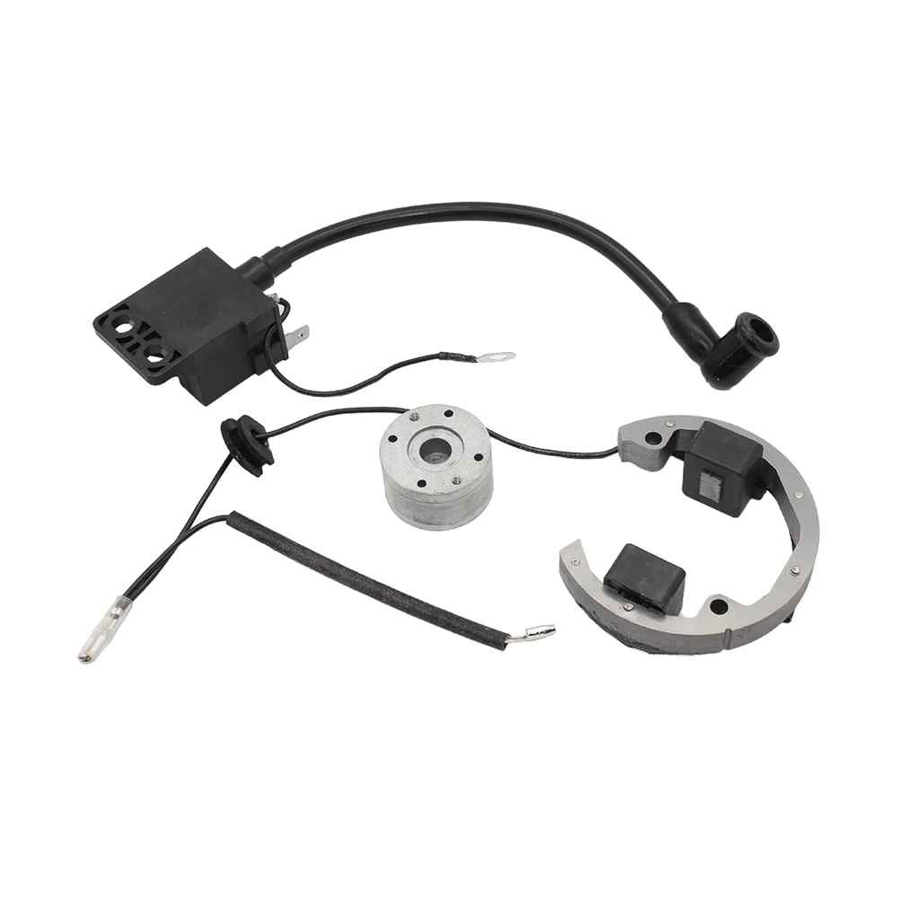 Motorcycle Internal Rotor Ignition Stator Flywheel Kit Replacement Part For SX 50 50cc 2 Stroke Enduro Motocross Dirt Bike Moped