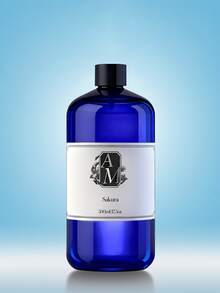 500ml 芳香精油 無火香氛補充液，適用於加濕器、藤條擴香器、無火芳香療法，飯店級高級無火芳香精油藤條香氛棒，持久留香 - 適用於居家、臥室、客廳、浴室及其他各種場所 - 藍色500ml - 查看 13