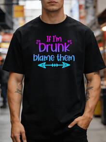 Camisetas% originales. Si estoy borracha, les doy la culpa. Camisetas divertidas a juego para mejores amigos y familiares. - Blanco - Ver 7