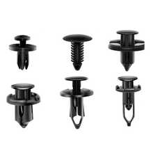 Assorted Size Automotive Universal Expansion Rivets Clips Fasteners Fixings 6mm 7mm 8mm 9mm 10mm Mixed Sizes/Parts Disassembly Tools/Engine Hood//Bumper/Hood/Nissan// - Multicolor - View 2