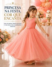 Long Dress For Children, Youth, Party, Flower Girl, Bridesmaid, Wedding, Flower Girl, Debutante, Princess, Miss, Lace With Bow, 3/4 Sleeve, Luxury - 3 To 16 Years - 乾枯玫瑰色 - 查看 3