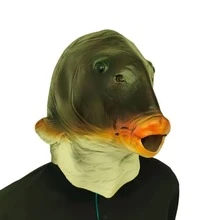 萬聖節 Cosplay 造型面具 眼罩 化裝舞會派對嘉年華道具 鯊魚 鷹 企鵝 榴槤 獅子 駱駝 大猩猩 狼 動物趣味裝扮 - 彩色 - 查看 16