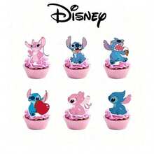 Stitch-Themed Birthday Cake Toppers For Family Birthday Parties, DIY Cake Decorations, Christmas Decorations - View 4