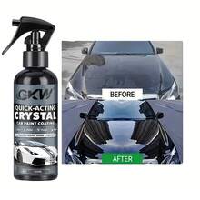 [Nano Ceramic Spray] 1pc Nano Ceramic Coating Spray Paint Protector And Gloss Enhancer, Waterproof, Easy To Apply, Long-Lasting Gloss 3.38OZ + 1pc Towel - 100ml - View 5