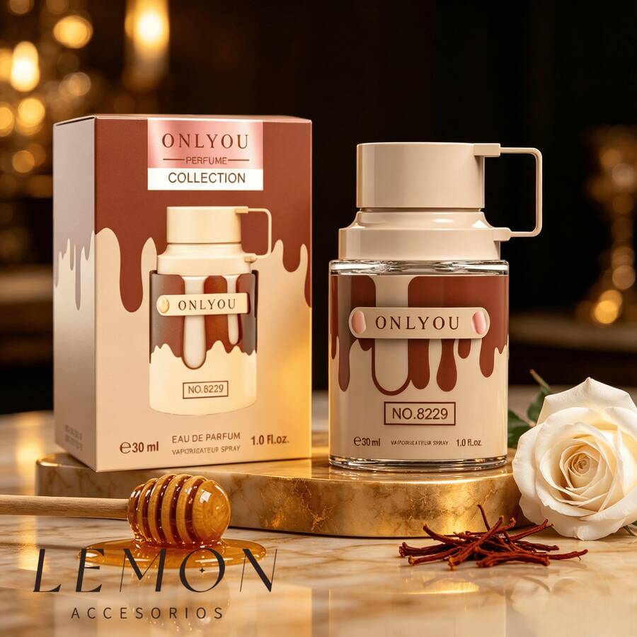 LEMON COLLECTION LEMON Perfume unisex, 30ml, familia olfativa oriental gourmand, hombre y mujer carismáticos, altamente distintivo, nuevo envase, fácil de llevar, temperamento dulce y rico, ideal para todos. - Gourmet Oriental - Ver 1