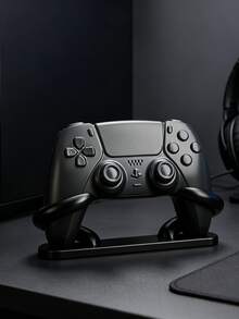 P S 5/P S 4/Xboxss Controller Stand With Corner Design | Sharp Angle Artistic Design, Stable Non-Slip Base, Compatible With DualSense Controller | Desktop/Display Stand Storage, Essential Accessory For Gaming Live Stream/Player Collection - Acute Angle Artistic Design - View 1