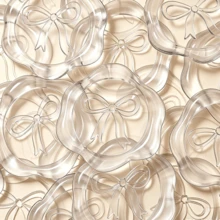 25 Pcs Transparent Bow Pattern Wax Seal Stickers,Self-Adhesive Wax Seal Stickers For Gifts Wedding Invitation Envelope Sealing - Bow - View 1