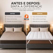 Feather Touch Pillow Top Double Queen King Single - White - View 9