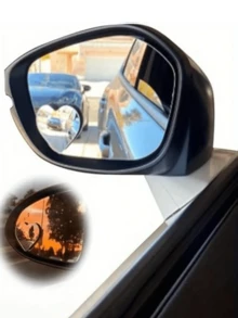 心形盲點後視鏡，無框360°廣角凸面鏡，扇形後視停車鏡。安裝簡單，讓駕駛更安全，讓您隨時掌握後方狀況。司機必備禮物。 - A - 查看 5