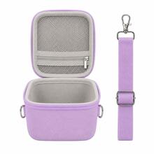 Mini Camera Carrying Case Compatible With Instax Mini 7+/8/9/11/12, Hard Shell EVA Shockproof Protective Organizer With Adjustable Shoulder Strap - Multicolor - View 8