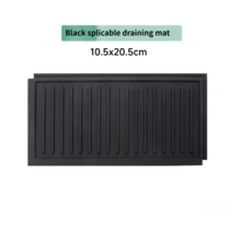2pcs Silicone Drain Mat, Heat Resistant Non-Slip Countertop Protector, Easy To Clean Multi-Functional Drainage Mat, Suitable For Kitchen Sink, Stove And Dining Table, Ideal For Home Cooks And Apartment Dwellers - Multicolor - View 11