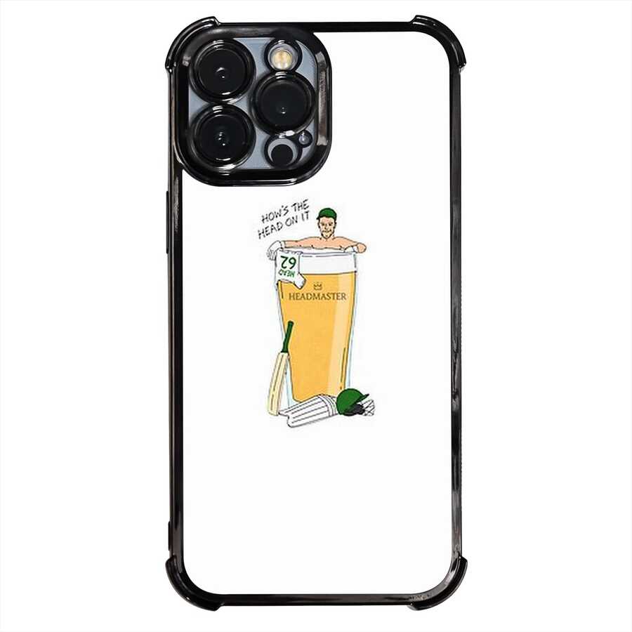 Funda para teléfono - 1 pieza Travball - Travis Head | Iconico Bateador Agresivo | Fundas para Teléfono con Diseño de Jugador de Cricket Australiano Compatibles con Diferentes Modelos de 17 16 15 14 13 12 11 Pro Max - Colores mixtos - Ver 1