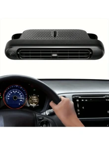 1pc USB Powered Portable Car Seat Cooling Fan, Car Air Conditioning Fan, Built-In Dual Turbo Fan, Independent Switch, Compact Design, Business Style, Quiet Operation, Suitable For Trucks, Sedans And Other Vehicle Models - Other - View 3