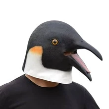 萬聖節 Cosplay 造型面具 眼罩 化裝舞會派對嘉年華道具 鯊魚 鷹 企鵝 榴槤 獅子 駱駝 大猩猩 狼 動物趣味裝扮 - 彩色 - 查看 21