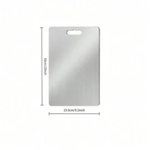 3 Pcs Stainless Steel Cutting Boards, Suitable For Cutting Various Foods Such As Fish, Meat, Vegetables, Fruits And Cooked Dishes - View 8