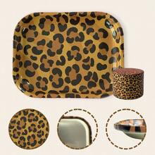Leopard Print Rolling Tray Set, Premium Metal Rolling Tray Kit, Ideal For Gifts - Because Style Should Never Be Tamed - View 5