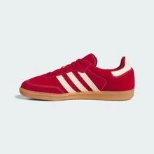 Adidas Samba OG Shoes Women's Team Victory Red / Warm Vanilla KZ9345 | Retro Heritage Style, Timeless Silhouette - 勝利團隊紅 - 查看 8