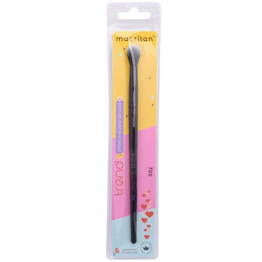 Pincel Oval Para Concavo Coleção Trend Macrilan - T05