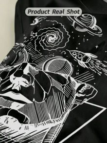 Men T-Shirts - Black - View 3
