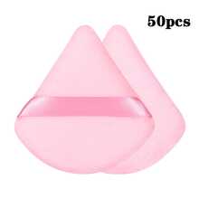 50 pièces/20 pièces/10 pièces/5 pièces/1 pièce Éponge de maquillage triangulaire, outil de maquillage multifonctionnel réutilisable convenant pour le fond de teint, l'anti-cernes, la crème BB, la crème solaire, le coussin, le blush, alternative parfaite au pinceau, essentiel pour les voyages et la maison, maquillage, bon marché, décoration de chambre, maquillage, voyage, chambre à coucher, accessoires de maquillage, tampon, mélangeur de maquillage, tampon à poudre, éponge de maquillage, bon marché, recharge, maquillage, outils de maquillage, recharge bon marché, cadeau, cadeau pour les femmes, Saint-Valentin - Rose bonbon - Voir 14