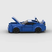 MOC Super Racing Car Building Block Model Toy Set, Creative Toy, Children's DIY Assembleable Car Model Kit, City Tech Champion Cup Series, Suitable As Birthday, Halloween, Christmas Gift, As Well As Collection And Home Decor - Model - View 7