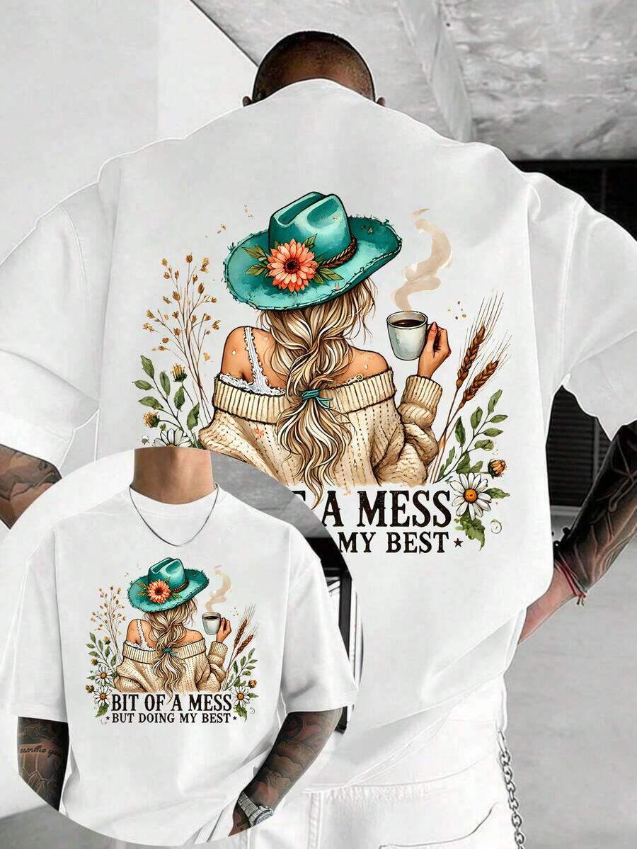 Camisetas de hombre - Blanco - Ver 1