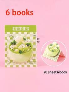 Bread And Toast Shaped Sticky Notes, High Cost-Performance Suitable For Students, Adhesive, Personalized Creative Reusable - Multicolor - View 16
