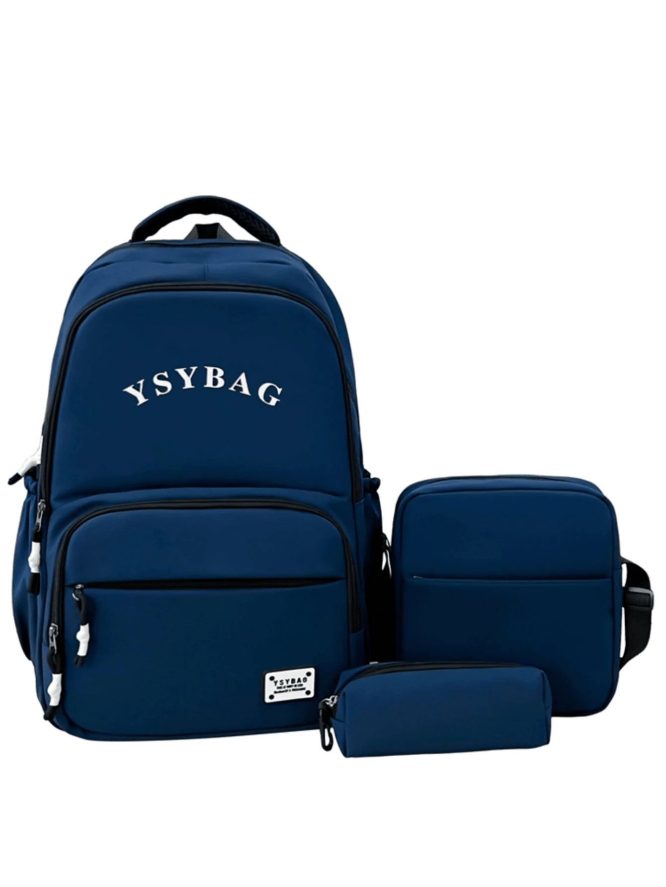 Back To School & Graduation Season Gift, Large Capacity Multi-Functional Comfortable Lightweight Travel & Commute Bag Set, Suitable For Various Occasions - Multicolor - View 1