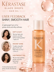 Kérastase Elixir Ultime Rose Hair Oil, 15ml Sample, 3pcs, Shiny & Smooth, Long-Lasting Frizz Control, Designed For Dry/Frizzy Hair - Glazed Rose Hair Oil 15ml - View 8