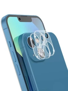 2pcs Tempered Glass Camera Lens Protector - Clear - View 18