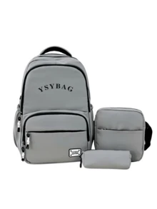 Back To School & Graduation Season Gift, Large Capacity Multi-Functional Comfortable Lightweight Travel & Commute Bag Set, Suitable For Various Occasions - Multicolor - View 16