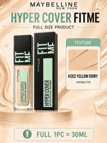 Maybelline 美寶蓮訂製粉底液無瑕版 202,分30ml和18ml兩種規格,添加水楊酸與菸鹼醯胺,控油細膩膚質,質地輕薄服帖。高遮瑕力輕鬆遮蓋痘印、泛紅瑕疵,反覆疊塗不厚重,打造柔霧霧面妝面。長效持妝防暗沉,黃皮日常底妝優選,通勤、油皮上妝適配。 - 客製化粉底液無瑕版 202 - 查看 13