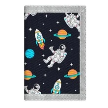 Ví in hình, ví gập ba, ví đựng thẻ đa năng. Có thể đựng tiền xu, tiền giấy, thẻ ID, móc chìa khóa, ngăn đựng ảnh. - Nhiều màu - Xem 11