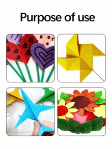 5pcs/10pcs/Tamaño A4/8.27in*11.69in/21cm*29.7cm/Papel de espuma con purpurina de color aleatorio, con respaldo autoadhesivo/10pcs/Paquete de papel de esponja con purpurina metálica multicolor, hojas de espuma con purpurina gruesas sin respaldo adhesivo, para manualidades DIY, relieve, papel de arte F - Multicolor - Ver 10