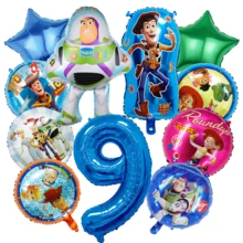 Mesuca Bestselling Cartoon Character Balloon Birthday Party Decoration Set, Banner, Foil And Latex Balloons - View 15