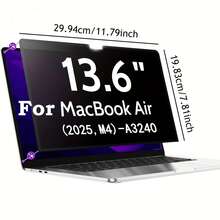 [1pc]適用於Macbook Air Pro 13.6 磁吸防窺螢幕保護貼，HD隱私膜，防藍光耐磨防刮，適用於13/14/15/16吋 NEO A18Pro - 查看 15