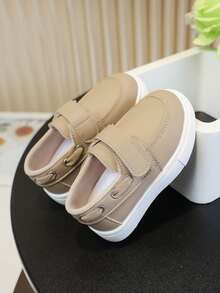 1 Pair Baby Spring/Autumn Outdoor Flat Comfortable Walking Shoes Fashion Versatile Casual Sports Shoes - Khaki - View 4
