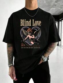 Men T-Shirts - 黑色 - 查看 2