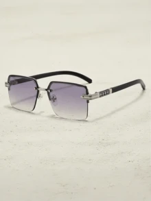 A Pair Of Vintage-Style Unisex Fashion Glasses Featuring Metal Frames, Perfect For Daily Wear, Beach Trips, Or School. These Versatile Frames Compleme - Multicolor - View 7