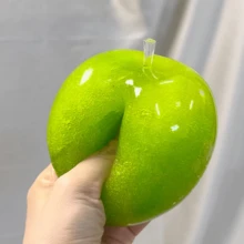Green Apple Squeeze Ball, Clear TPR Fidget Toy, Soft Stress Relief Ball For Teens, Couples And Adults - Multicolor - View 6