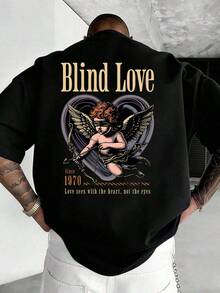 Men T-Shirts - 黑色 - 查看 3