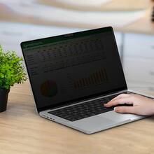 [1pc]適用於Macbook Air Pro 13.6 磁吸防窺螢幕保護貼，HD隱私膜，防藍光耐磨防刮，適用於13/14/15/16吋 NEO A18Pro - 查看 5