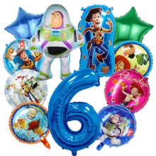 Mesuca Bestselling Cartoon Character Balloon Birthday Party Decoration Set, Banner, Foil And Latex Balloons - View 3