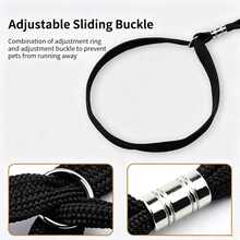 2pcs Premium Upgraded Pet Bathing Restraint Set, Adjustable Pet Grooming Leash/Bath Collar, Prevents Pets From Escaping. Suitable For Cats And Small To Medium Dogs Bathing/Trimming/Grooming. Perfect Summer Pet Bathing And Cleaning Supplies - Multicolor - View 5