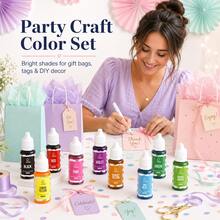 Liquid Cake Decorating Food Coloring Set, Multi-Color Baking Pigments, Suitable For Birthday Cakes, Wedding Desserts, Holiday Treats And Party Decoration Supplies - A - View 10
