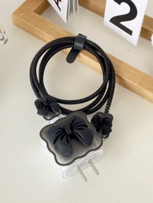 5 件粉色心形充电器保护套 线绕套 兼容 18W/20W 快速充电器软壳 - 多色 - 查看 17