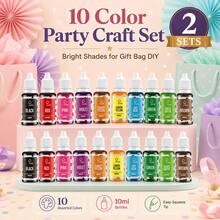 Liquid Cake Decorating Food Coloring Set, Multi-Color Baking Pigments, Suitable For Birthday Cakes, Wedding Desserts, Holiday Treats And Party Decoration Supplies - A - View 13