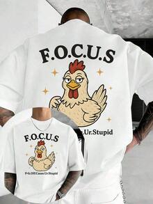 Men T-Shirts - 白色 - 查看 6