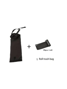 Papelera plegable y multifuncional de tela Oxford portátil - Caja de basura negra, cubo de basura compacto para el automóvil, caja de almacenamiento multifuncional para el vehículo para la limpieza del automóvil - Contenedor de basura colgante en el respaldo del asiento, accesorio interior del automóvil Contenedor de basura y bolsa de almacenamiento, suministros para automóvil, Navidad, almacenamiento para automóvil, papelera, automóvil - Multicolor - Ver 9